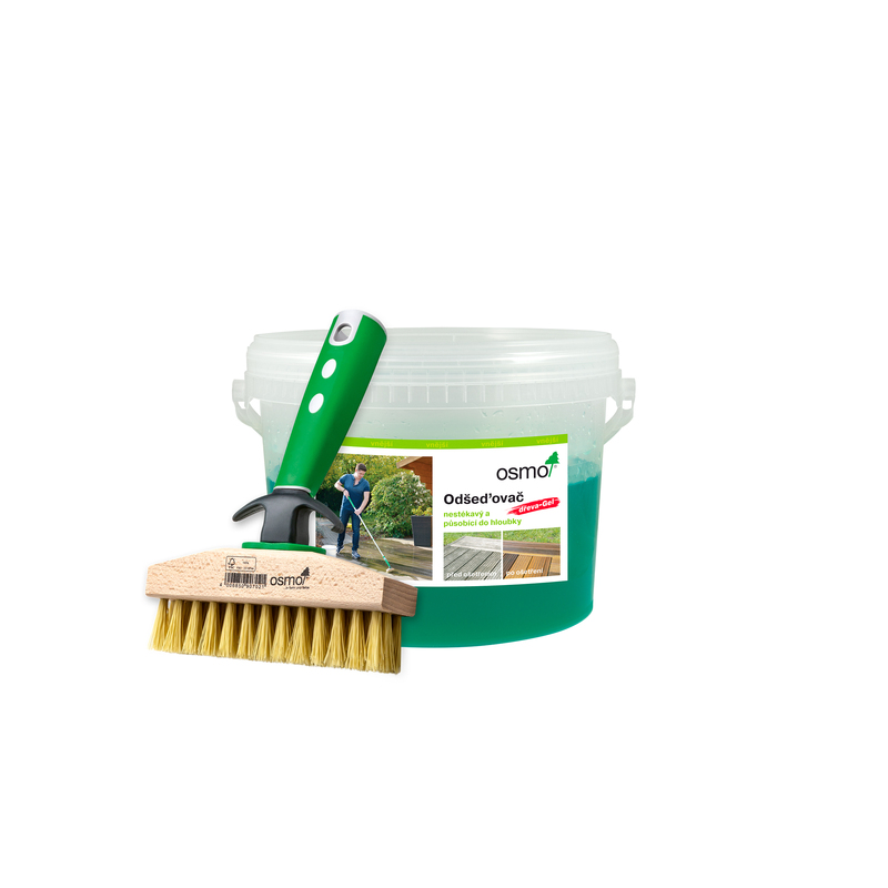 6609 Odšeďovač-GEL + kartáč 150mm 2,5 l